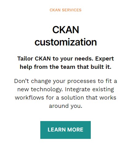 CKAN Customization