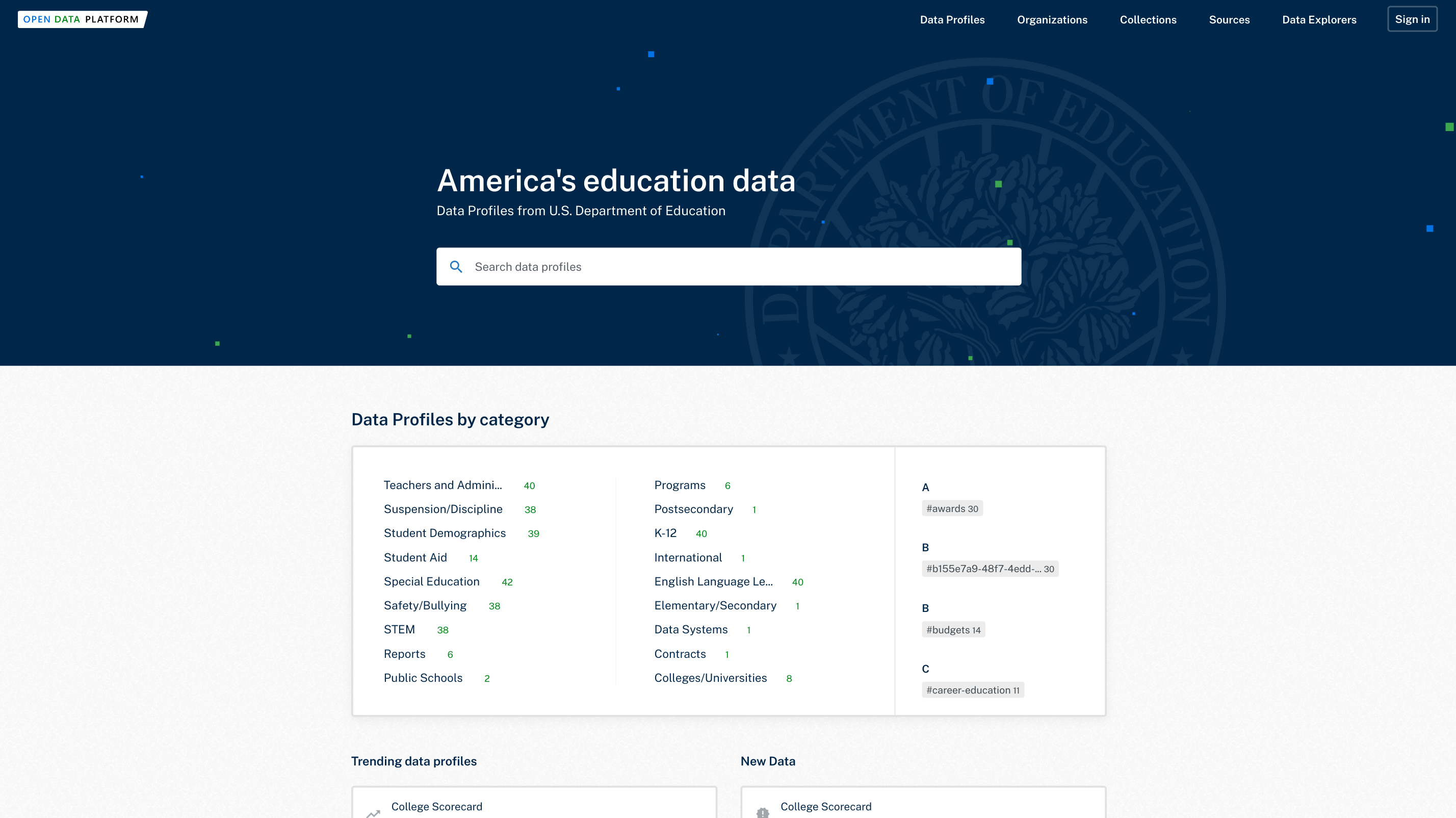 Open Data Portal image