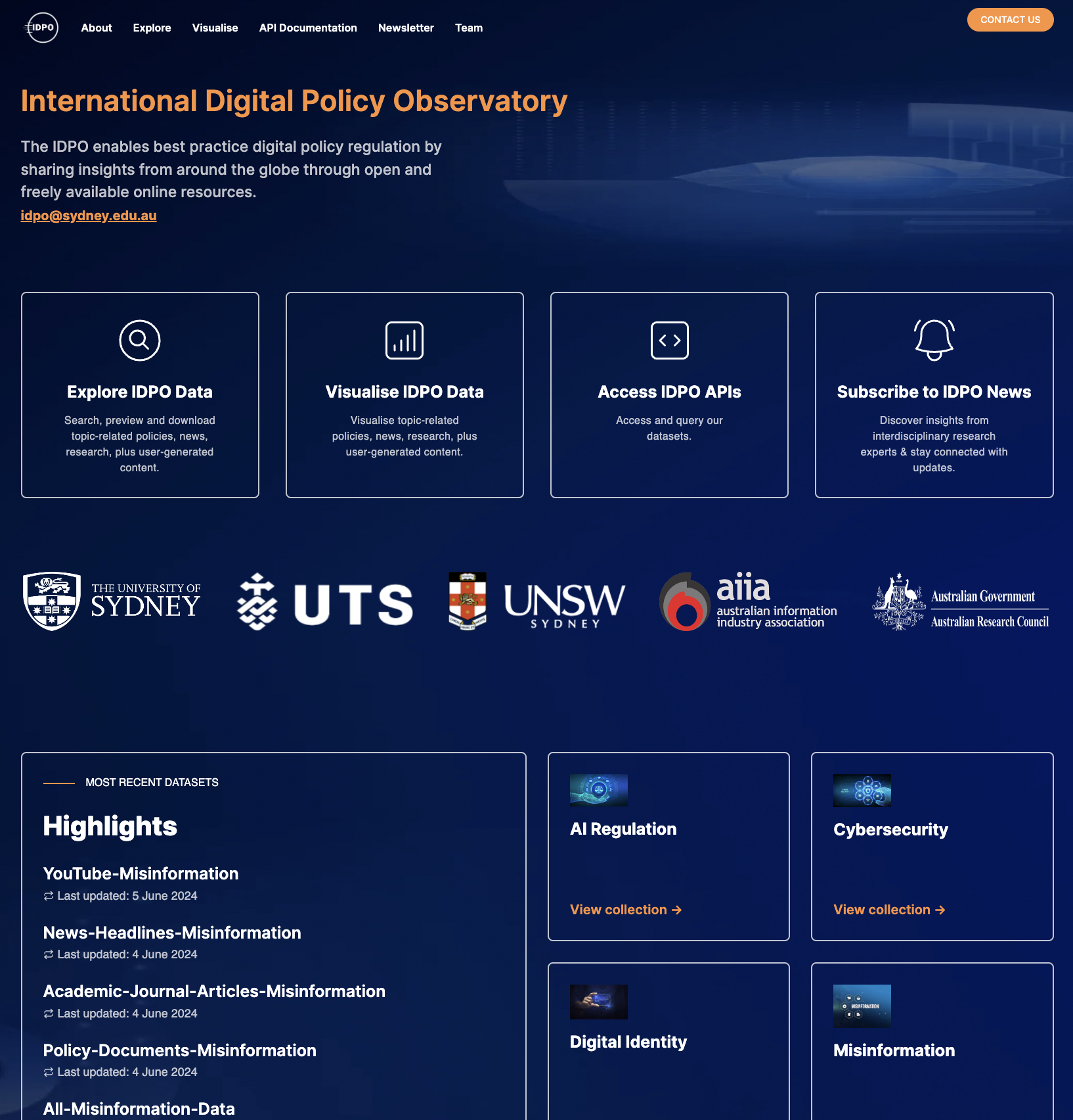 Building a Digital Policy Data Platform for the International Digital ...