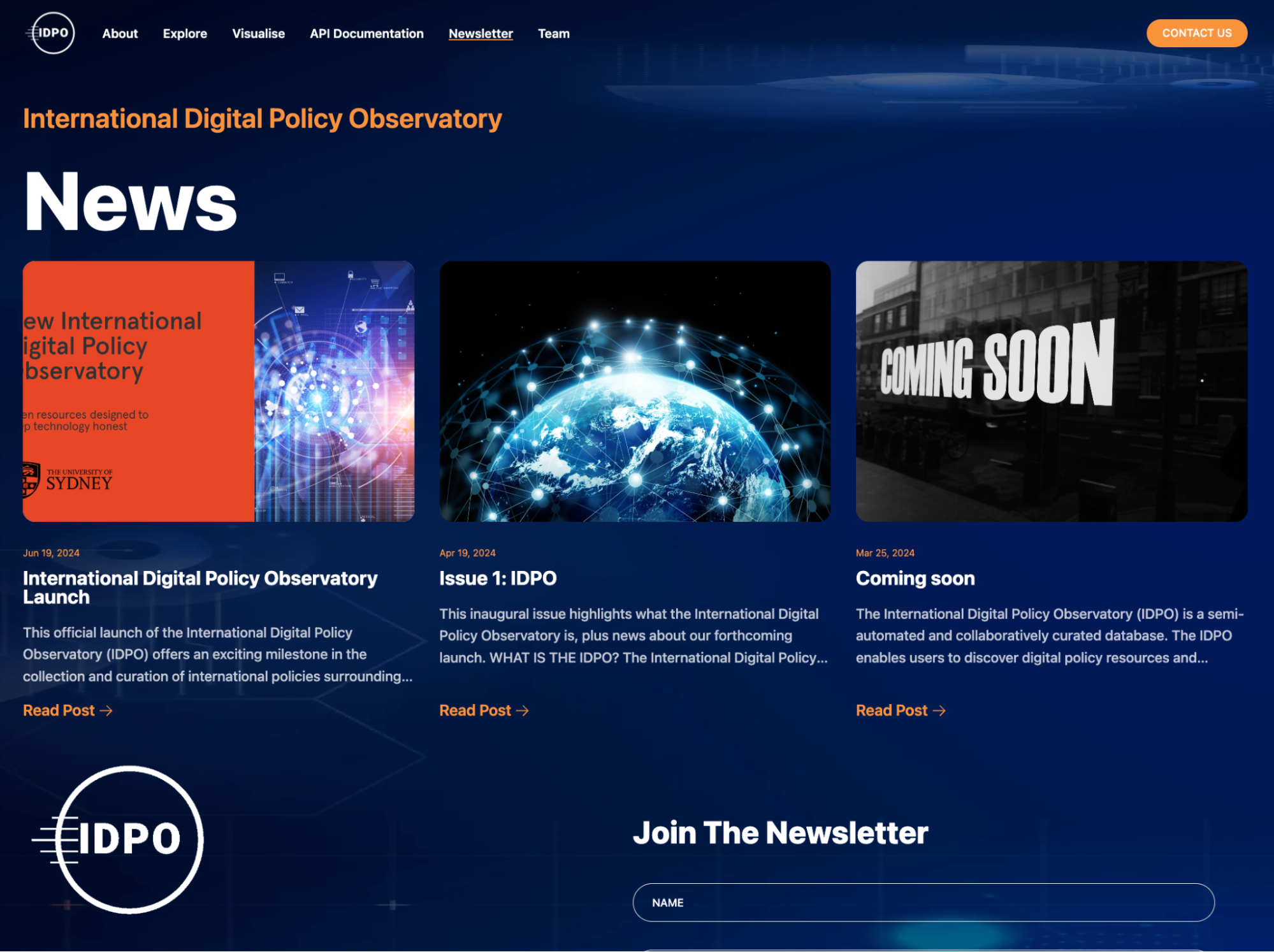 Building a Digital Policy Data Platform for the International Digital ...