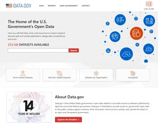 United States Government Open Data Portal